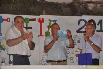 Pregón de las fiestas de Tufia 2018 a cargo de Daniel Monzón (Foto TA y TF)